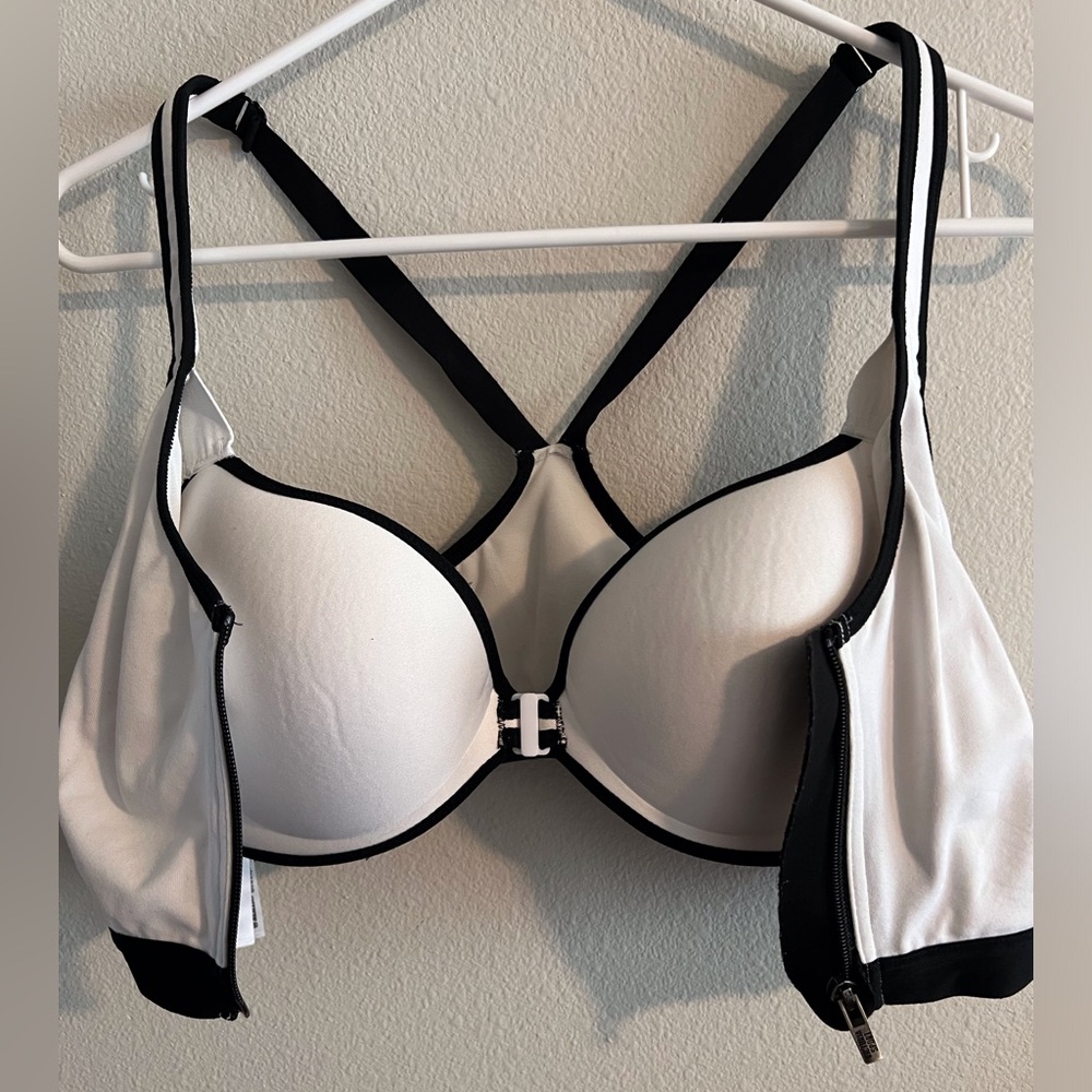 VS sport zip up bra